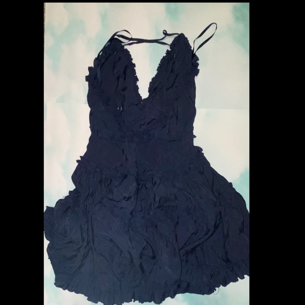 Navy blue dress